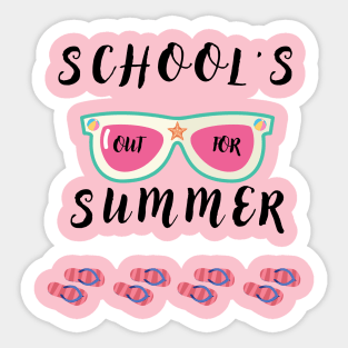 SCHOOL'S OUT FOR SUMMER Sticker